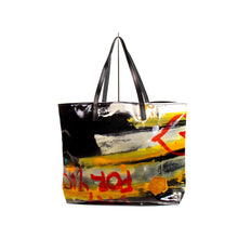 画像をギャラリービューアに読み込む, BLACKxPAINTED BIG TOTE BAG #3 / ブラックxペイント ビッグ トートバッグ