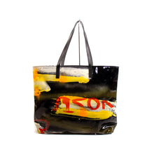 画像をギャラリービューアに読み込む, BLACKxPAINTED BIG TOTE BAG #3 / ブラックxペイント ビッグ トートバッグ