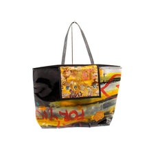 画像をギャラリービューアに読み込む, BLACKxPAINTED BIG TOTE BAG #3 / ブラックxペイント ビッグ トートバッグ