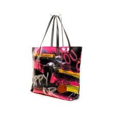 画像をギャラリービューアに読み込む, BLACKxPAINTED BIG TOTE BAG #2 / ブラックxペイント ビッグ トートバッグ