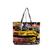画像をギャラリービューアに読み込む, BLACKxPAINTED BIG TOTE BAG #1 / ブラックxペイント ビッグ トートバッグ