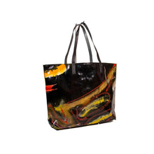 画像をギャラリービューアに読み込む, BLACKxPAINTED BIG TOTE BAG #4 / ブラックxペイント ビッグ トートバッグ