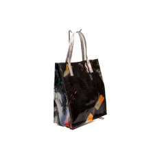 画像をギャラリービューアに読み込む, BLACKxPAINTED MINI TOTE BAG #2 / ブラック&ペイント ミニトートバッグ