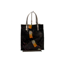 画像をギャラリービューアに読み込む, BLACKxPAINTED MINI TOTE BAG #1 / ブラック&ペイント ミニトートバッグ