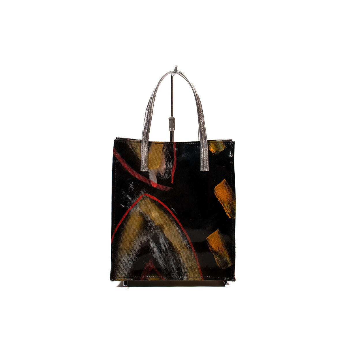 BLACKxPAINTED MINI TOTE BAG #1 / ブラック&ペイント ミニトート