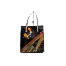 画像をギャラリービューアに読み込む, BLACKxPAINTED MINI TOTE BAG #3 / ブラック&ペイント ミニトートバッグ