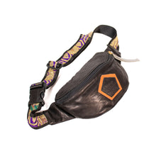 画像をギャラリービューアに読み込む, BLACKxBROWN LEATHER MOON BAG / ブラックxブラウン レザームーンバッグ