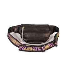 画像をギャラリービューアに読み込む, BLACKxBROWN LEATHER MOON BAG / ブラックxブラウン レザームーンバッグ