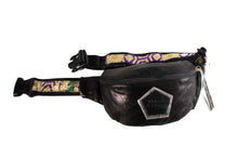 画像をギャラリービューアに読み込む, BLACKxSILVER LEATHER MOON BAG / ブラックxシルバー レザームーンバッグ