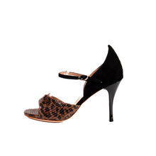 画像をギャラリービューアに読み込む, TULIP SNAKE SINGLE STRAP SANDALS<br>(チューリップ型 スネーク シングルストラップ サンダル)