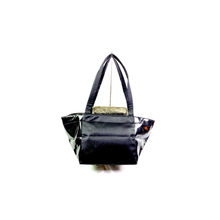 画像をギャラリービューアに読み込む, BLACK MIXED TOTE BAG / ブラック ミックス ハンドルバッグ