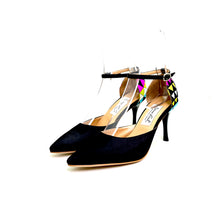 画像をギャラリービューアに読み込む, MULTICOLOR HEEL POINTED SHOES<br>(マルチカラーヒール シングルストラップ ポインテッドシューズ)<br>★日本限定★